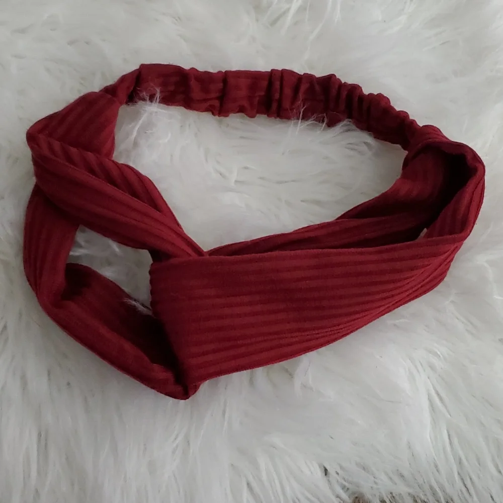 3/$15 Solid Elastic Stretchy Headband